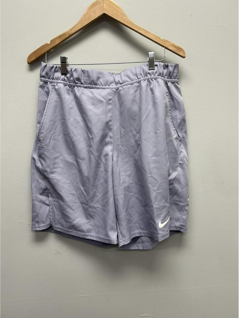Nike Light Purple Athletic Shorts with Pockets